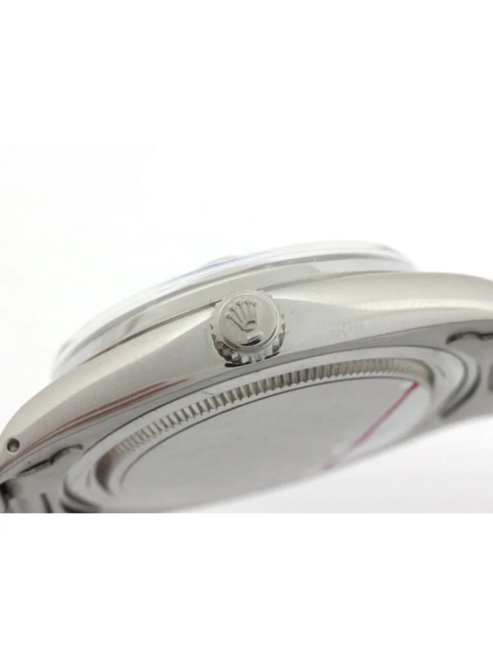 Rolex Oyster Date 34 Precision Caliber Watch Stainless Steel Silver Dial Manual